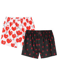 Lousy Livin Two - Pack Boxers & Valentines