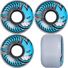 Spitfire 80HD Chargers Conical Clear 56mm (Soft Wheels)