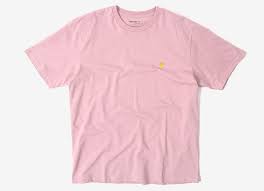 Carhartt Chase Tee Soft Rose / Gold
