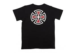Independent Youth Bar Cross Tee Black
