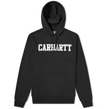 Carhartt Hooded College Sweat Black