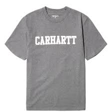 Carhartt College T-Shirt Dark Grey Heather