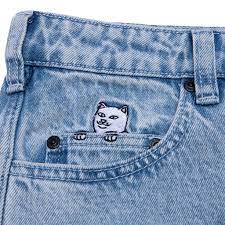 Ripndip La Brea Denim Pants Light Blue