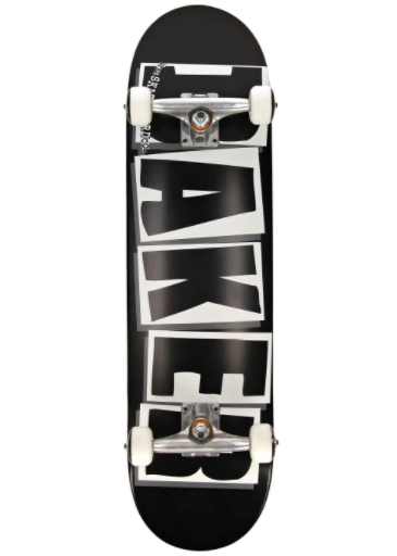 Baker Brand Logo Black Complete 8.5