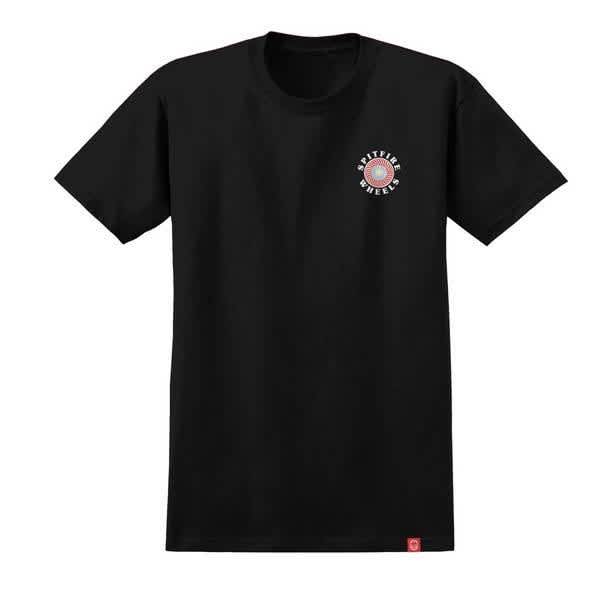 Spitfire OG Classic Fill Tee Black/Red