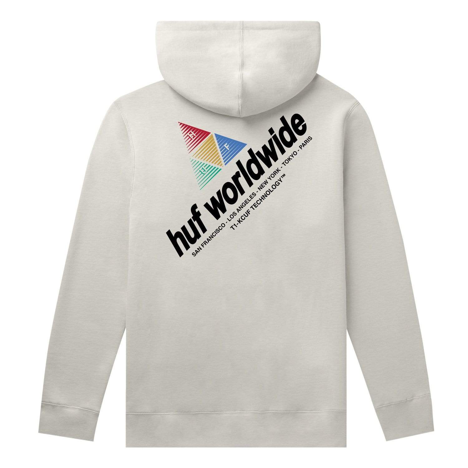 Huf Peak Sportif Hoodie Unbleached