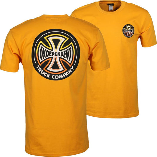 Independent Split Cross Tee Gold