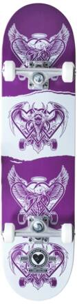 Heart Supply Bam Margera Dark Light Purple/White Pro Complete 7.75