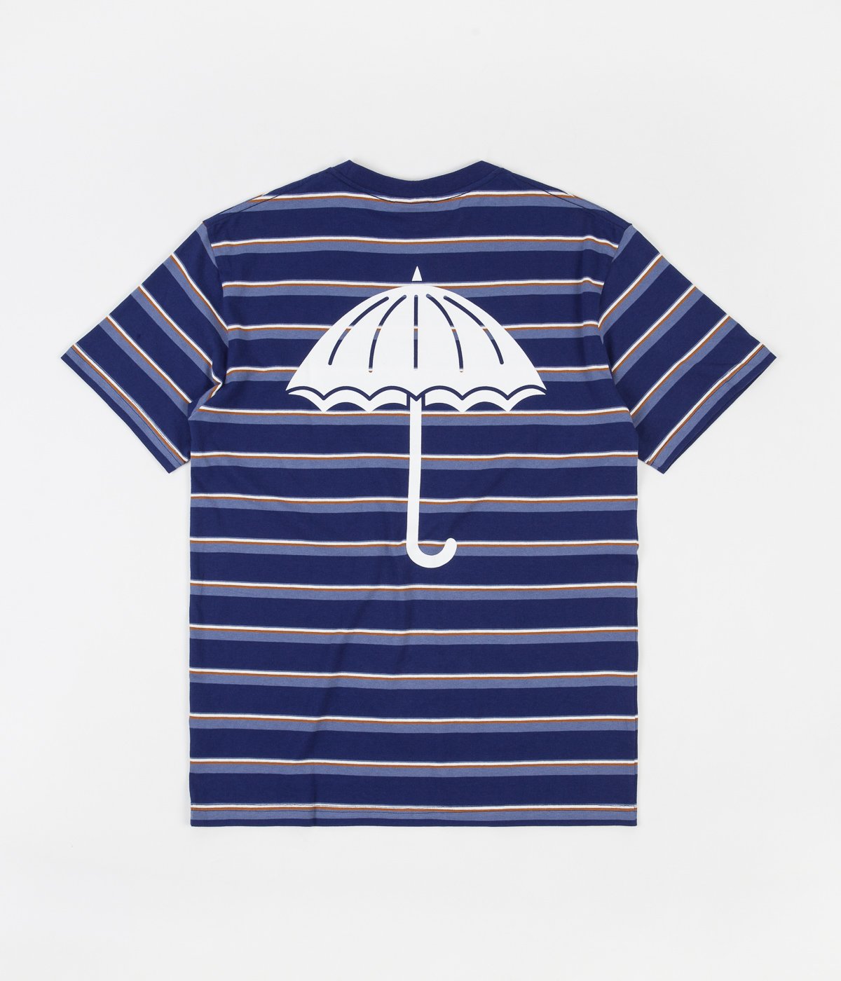 Helas Stripy Umbrella Tee Navy