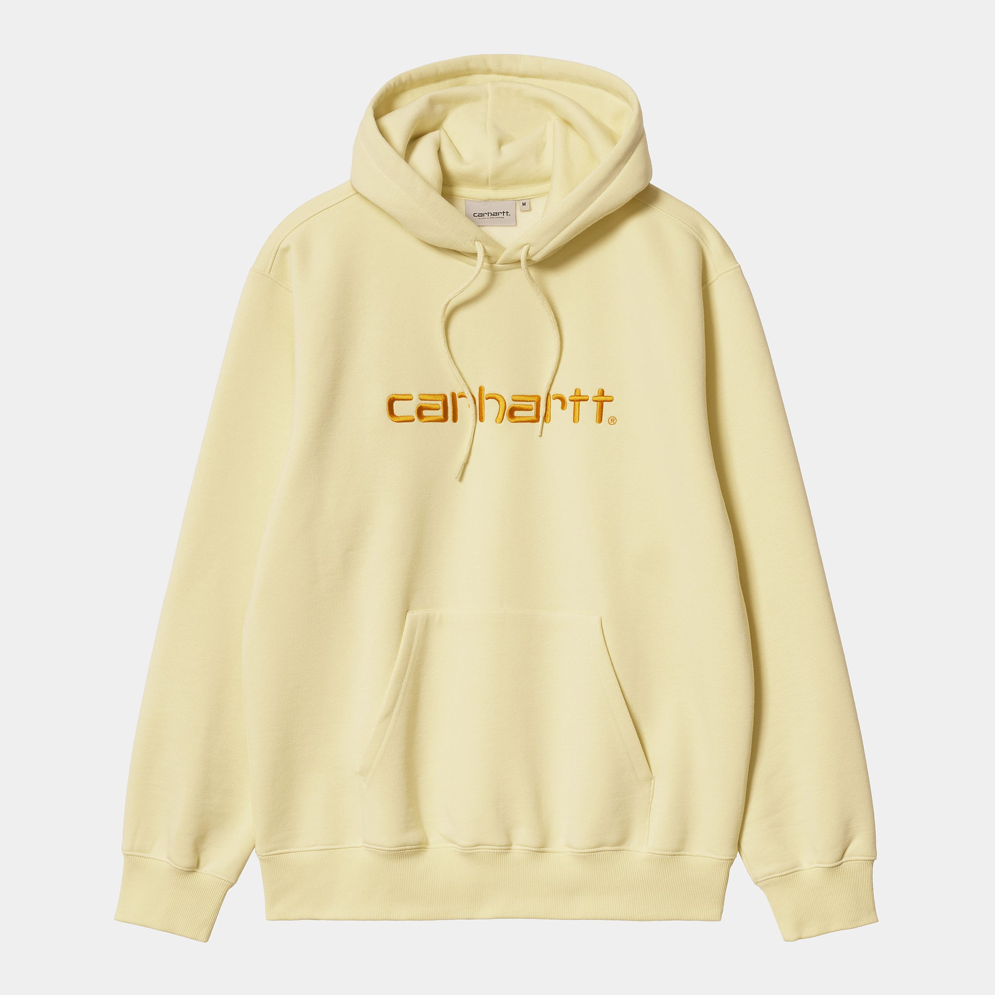 Carhartt Hooded Sweat Soft Yellow Pop