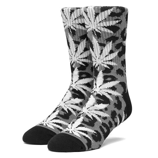 Huf Neo Leopard Plantlife Sock Black