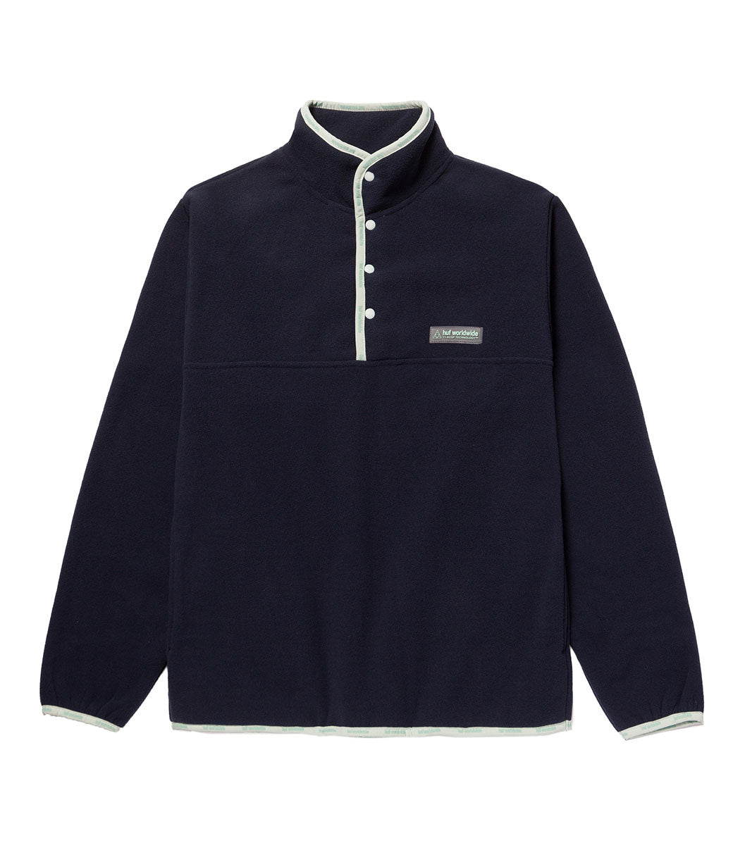 Huf Baxter Polar Fleece Navy Blazer