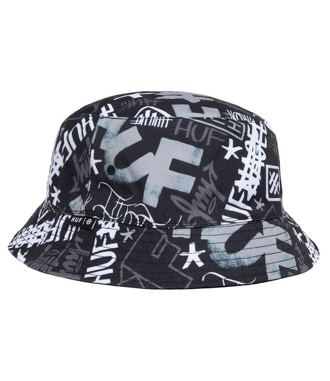 Huf Haze Bucket Hat Black