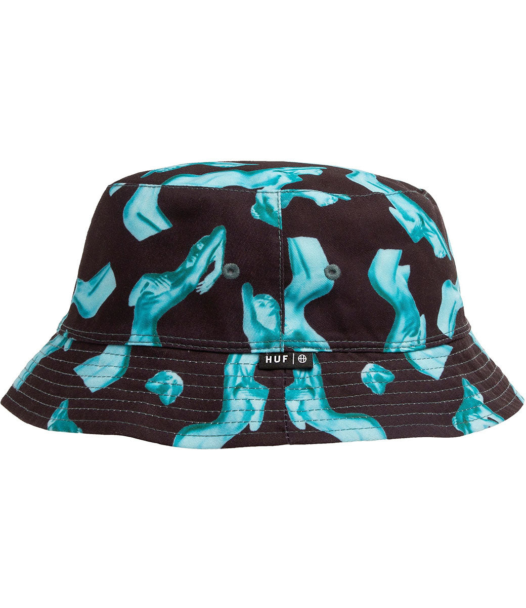 Huf Her Reversible Bucket Hat Black