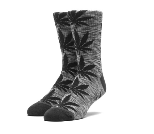 Huf Marled Plantlife Sock Black