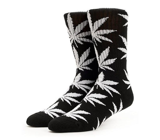 Huf Plantlife Crew Socks Black/White