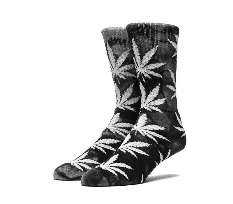 Huf Tie Dye  Plantlife Socks Black