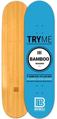 Bamboo 3 Reasons Deck 8.25