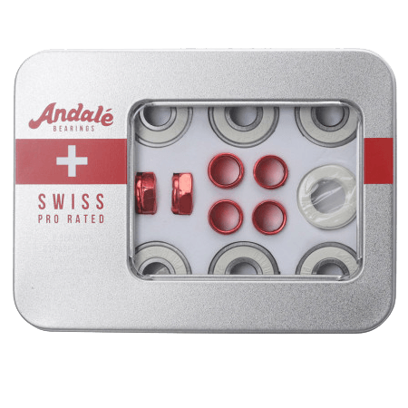 Andale Swiss Pro Rated Bearings (Extra Nuts)