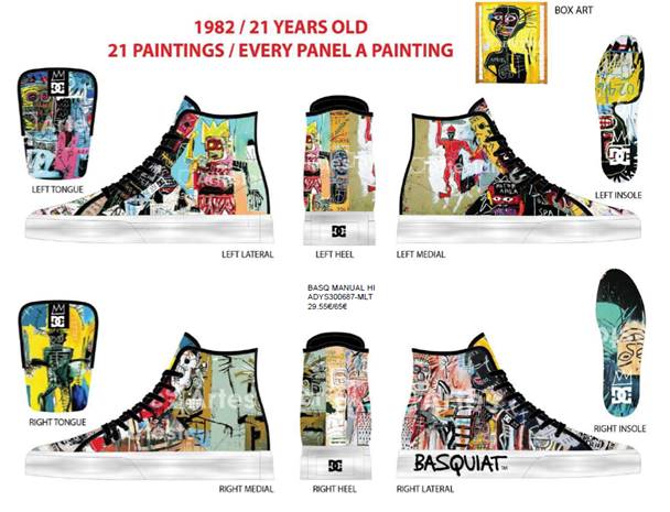 DC x Basquiat - Manual Hi