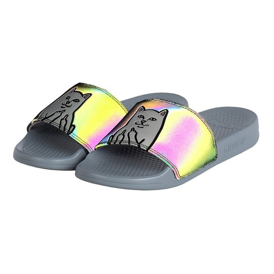 RipNDip Nermal  Slides Iridescent Black