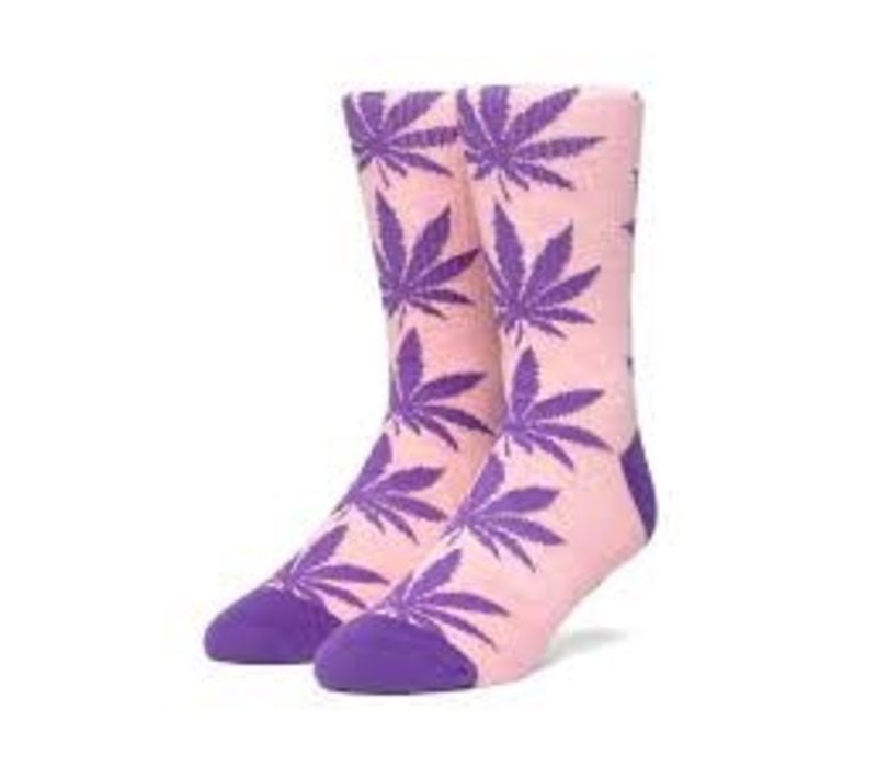 Huf Plantlife Melange Socks Coral Pink