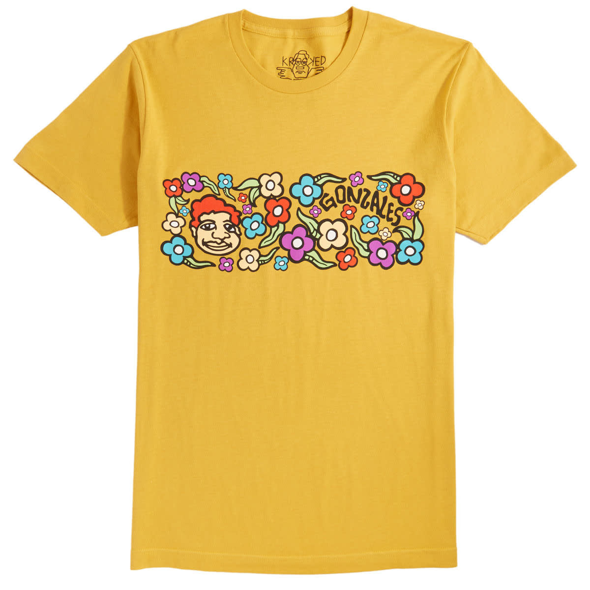 Krooked Gonz Sweatpants Mustard Tee