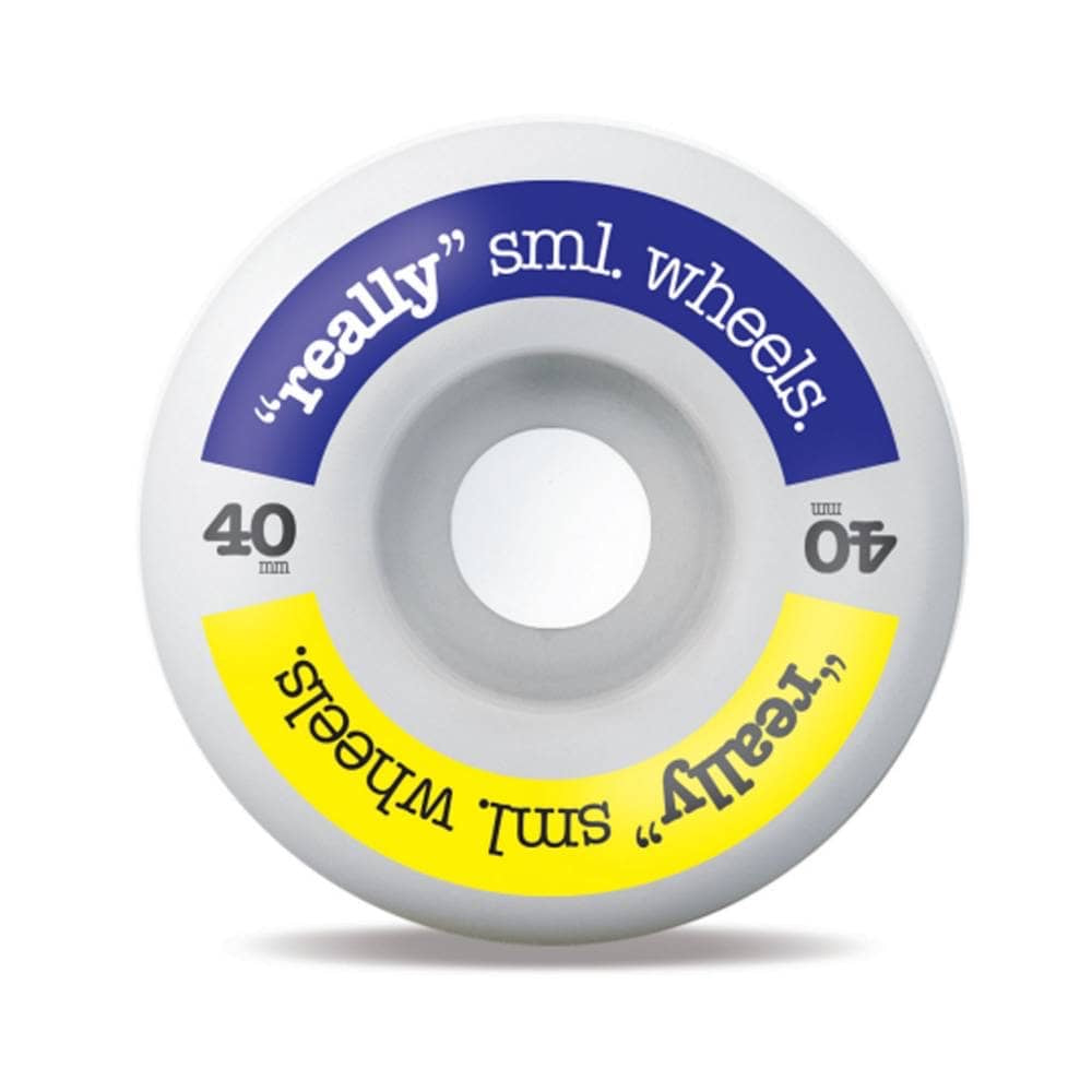 SML 40mm Wheels Purple/Gold