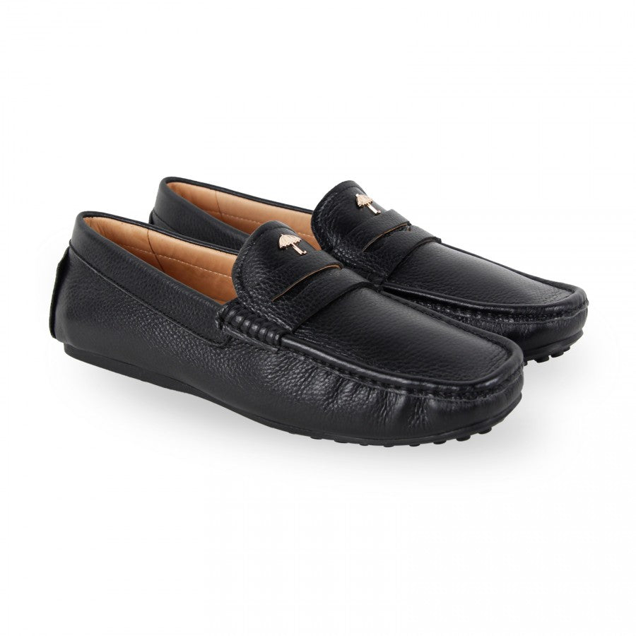 Helas - Italo Disco Mocassin Black