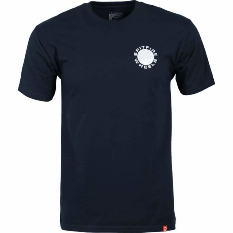 Spitfire Classic 87 Swirl Tee Navy/Metallic