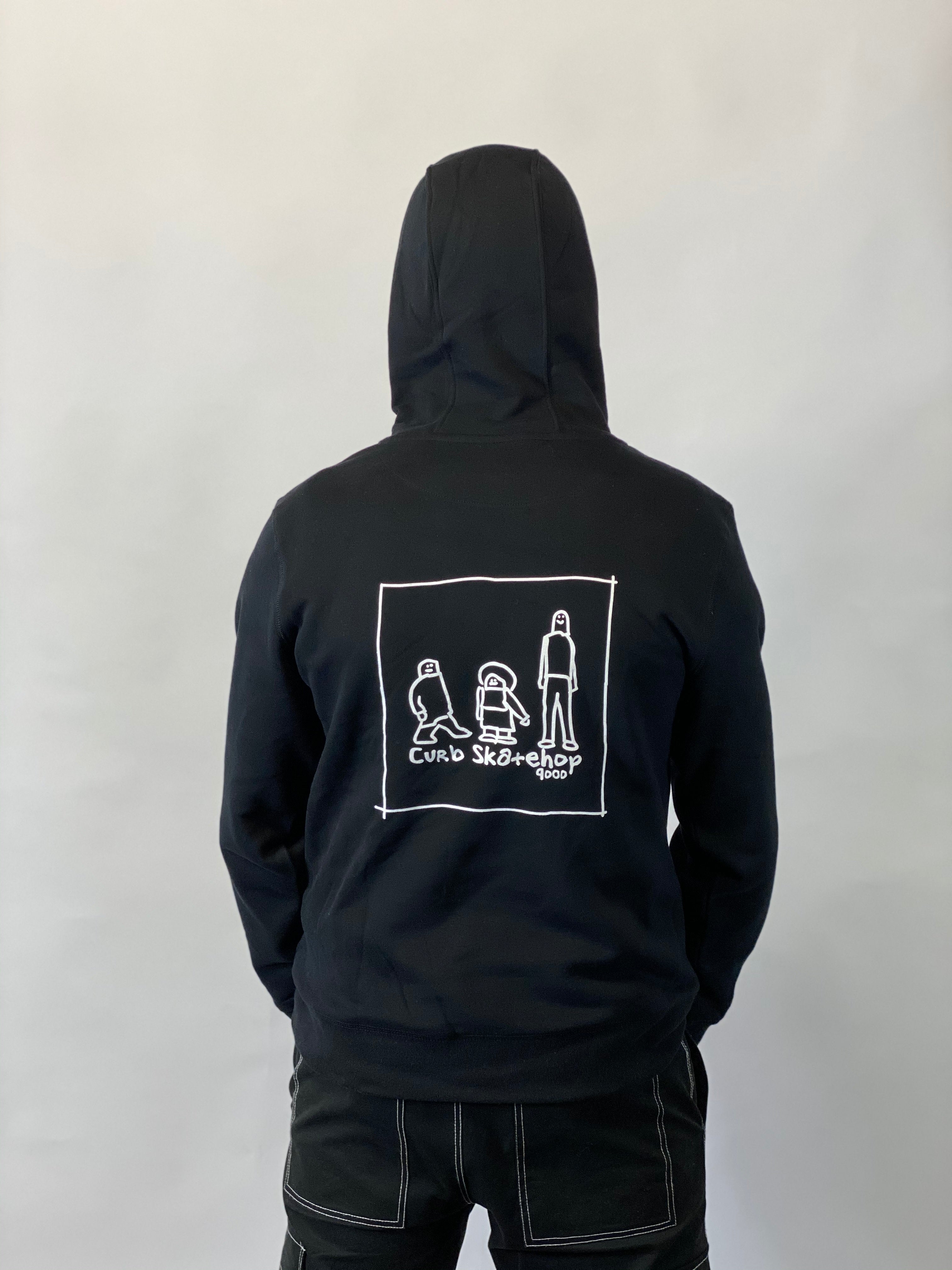 Curb x Gonz Family Hood Black