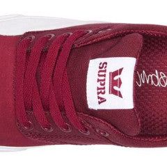 Supra Chino James Dark Ruby/White