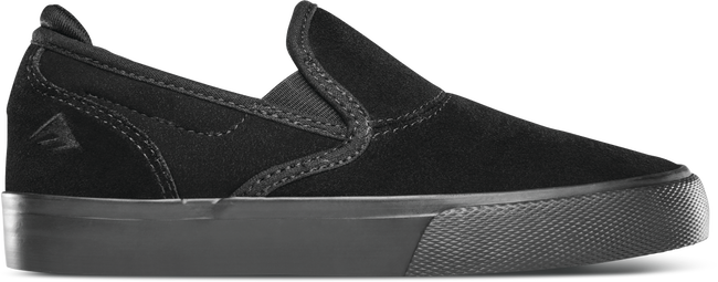 Emerica - Wino G6 Slip-On Youth Black/Black