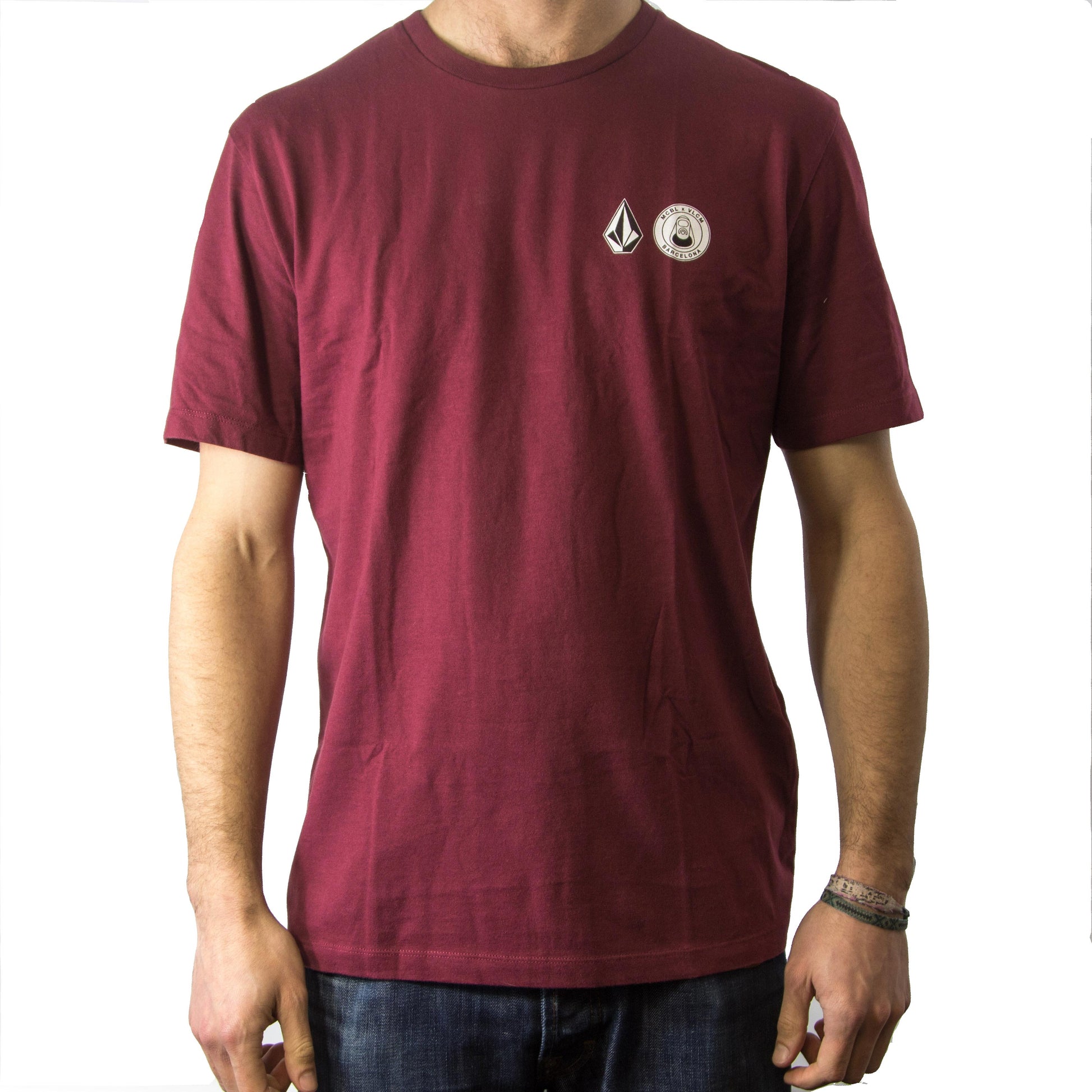 Volcom x Macba Life Tee Cabernet