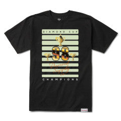 Diamond Cup Tee Navy