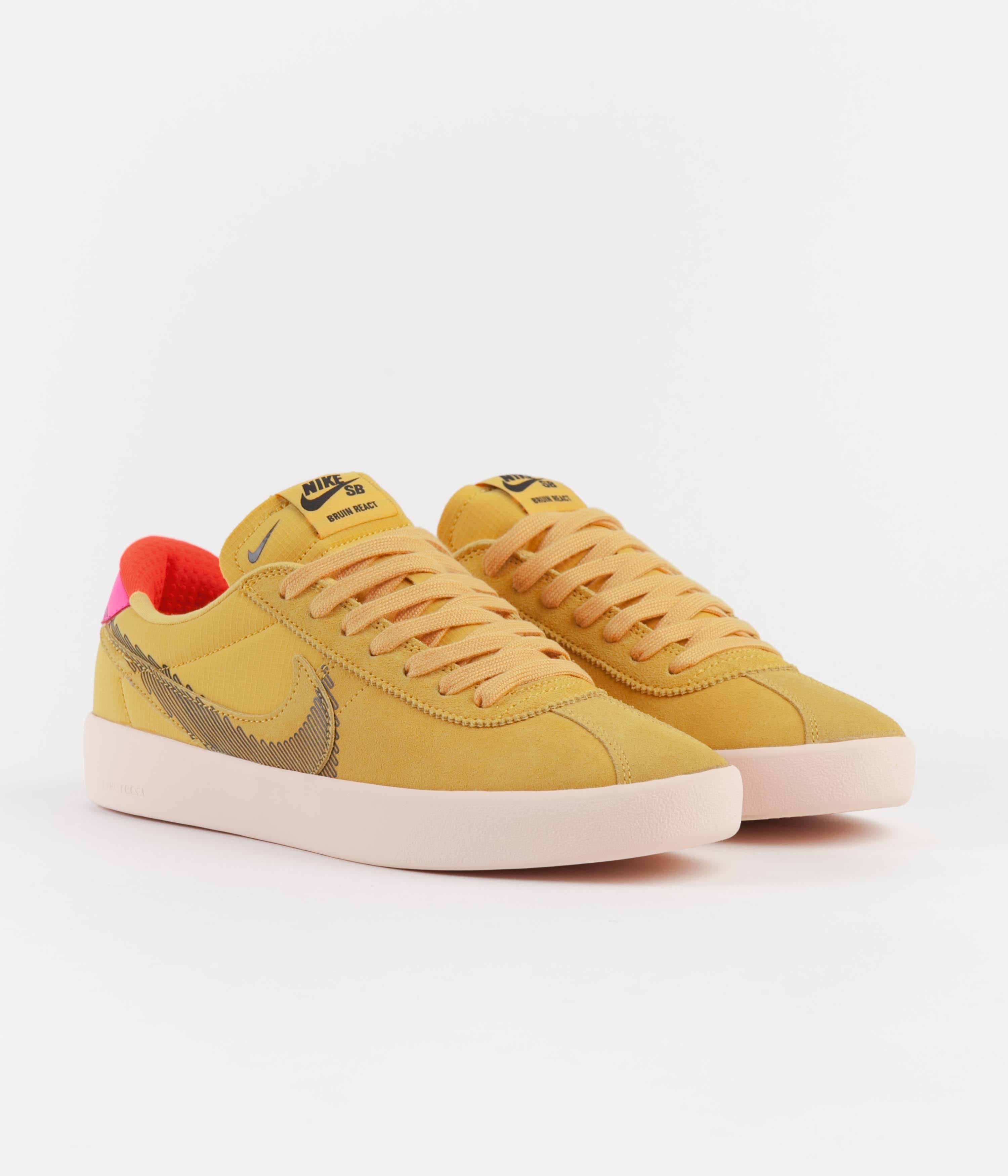 Nike SB Bruin React Pollen/Black - Pale Coral