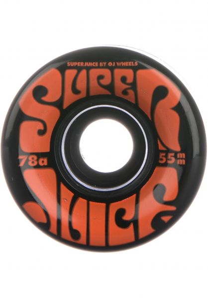 OJ Wheels Mini Super Juice 55mm 78a Black