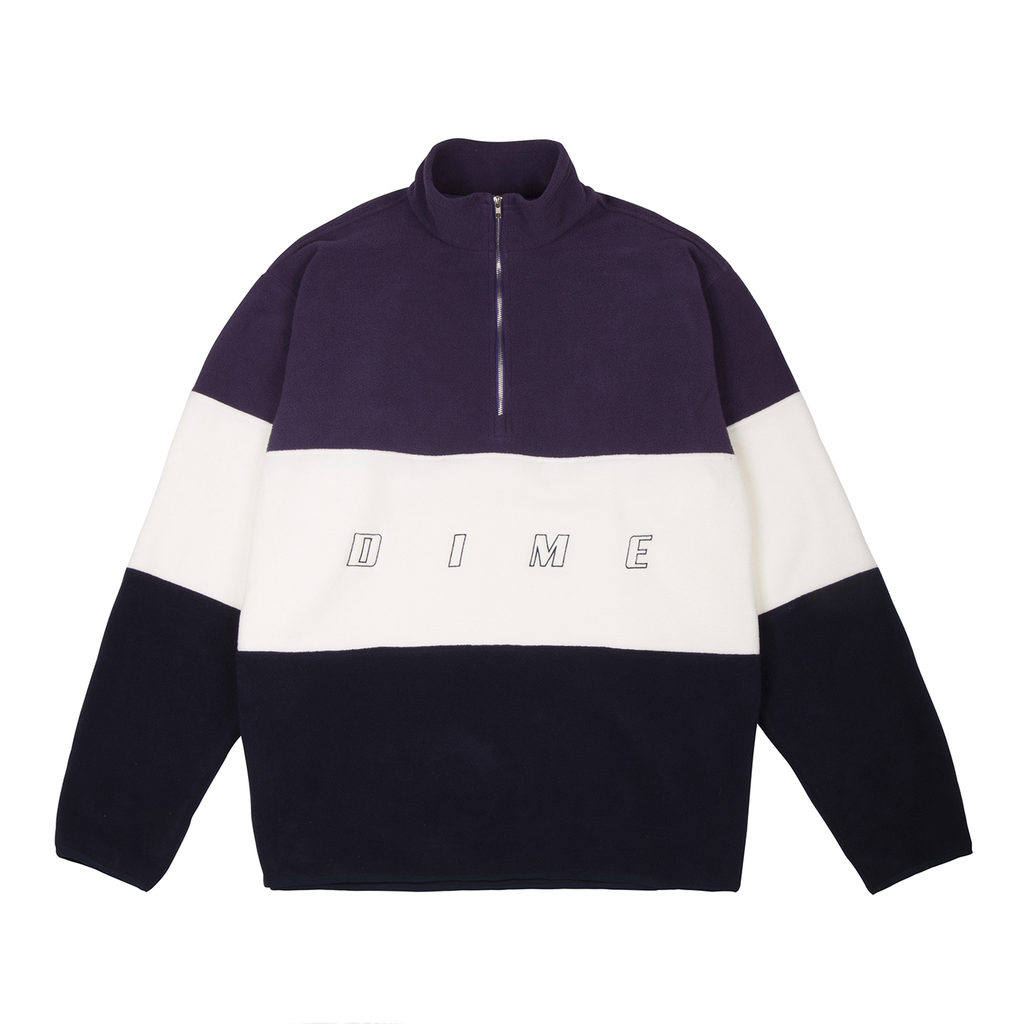 Dime Fleece Pullover Purple