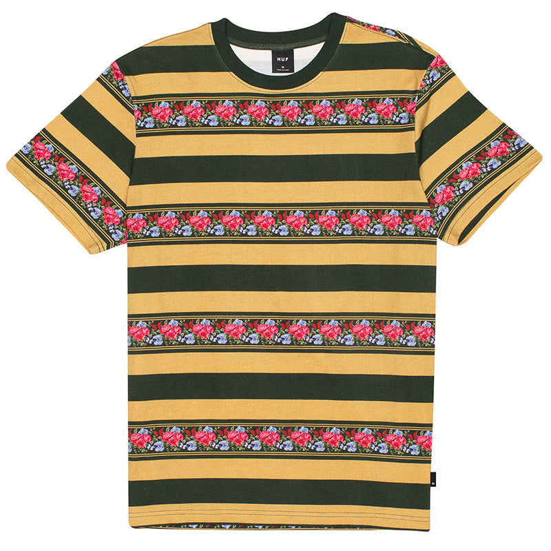 Huf Monarch Stripe Knit Top Camel