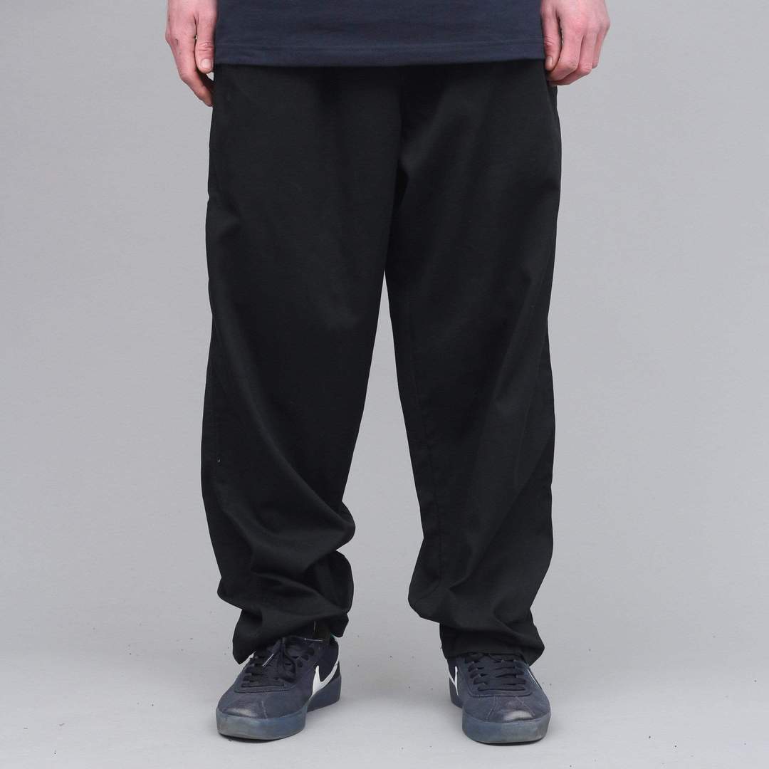 Polar Surf Pants Black curbskateshop
