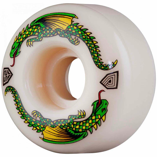 Powell Peralta Dragon Formula 52mm 93A Wheels Off White