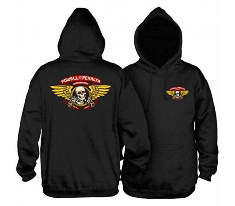 Powell Peralta Winged Ripper Hood Black