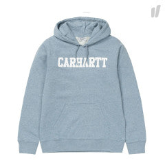 Carhartt Hooded College Dusty Blue/White