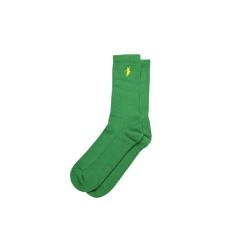 Polar No Comply Socks Green/Yellow