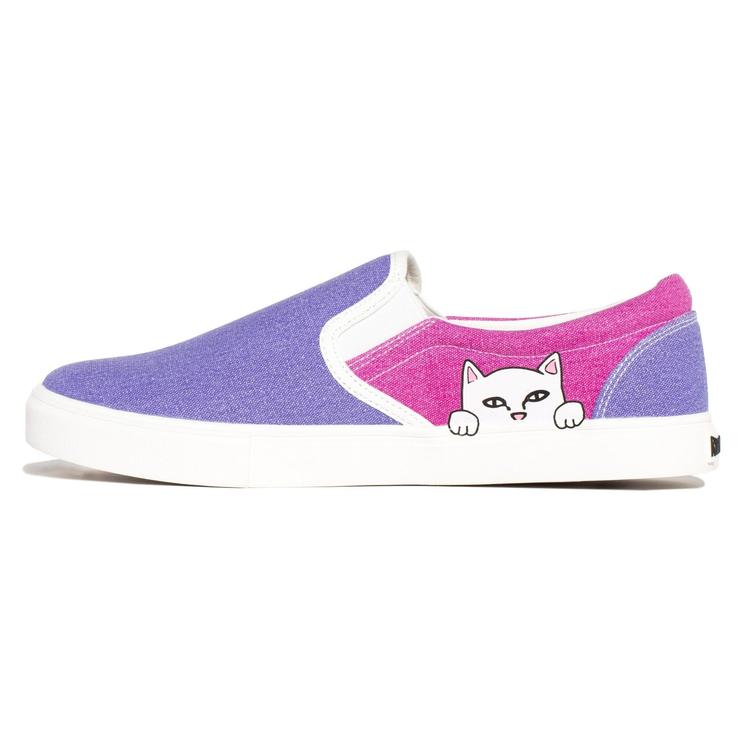 Ripndip - Lord Nermal UV Slip On - Blue/Fuschia