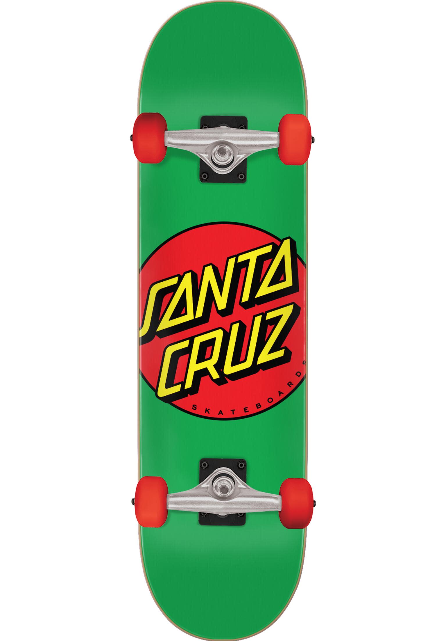 Santa Cruz Classic Dot Mid Green Complete 7.8