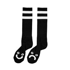 Polar Happy Sad Socks Black