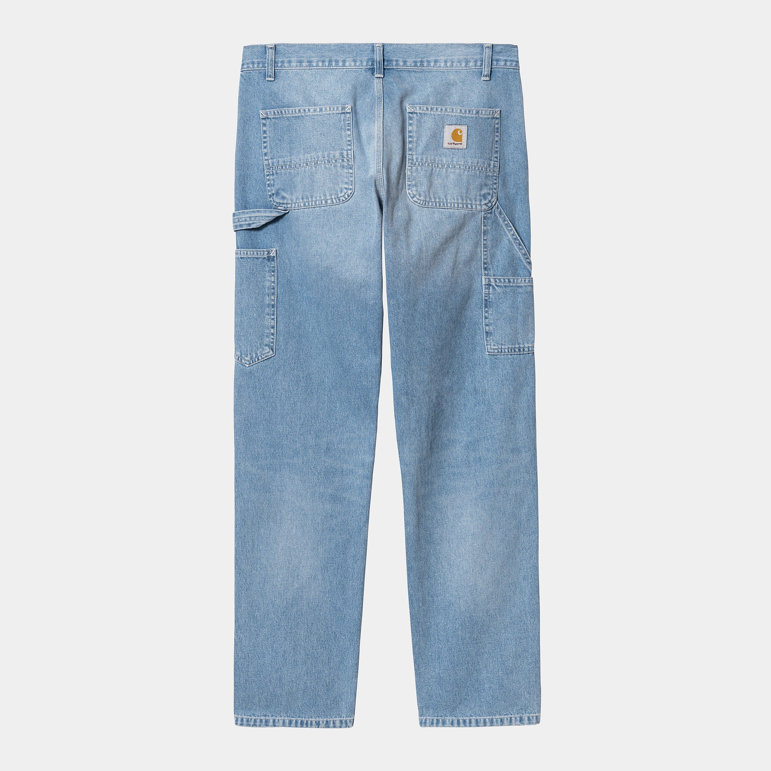 Carhartt WIP Single Knee Pant Blue Heavy Stone Bleached