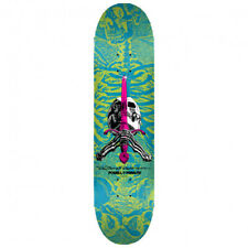 Powell Peralta Skull and Sword Blue Green 8.25
