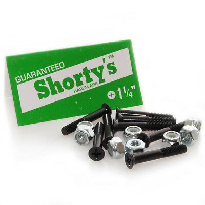 Shorty's Hardware 1" 1/4 Black